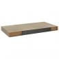 Preview: Schwebendes Wandregal Eichefarben 50x23x3,8 cm MDF