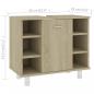 Preview: Badezimmerschrank Sonoma-Eiche 60x32x53,5 cm Holzwerkstoff