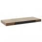 Preview: Schwebendes Wandregal Eichefarben 60x23,5x3,8 cm MDF  