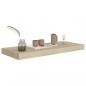 Preview: Schwebende Wandregale 4 Stk. Eichefarben 60x23,5x3,8cm MDF