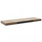 Preview: Schweberegale 2 Stk. Eiche-Optik 80x23,5x3,8 cm MDF