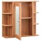 Preview: Bad-Spiegelschrank Eichefarben 66x17x63 cm MDF