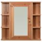 Preview: Bad-Spiegelschrank Eichefarben 66x17x63 cm MDF