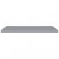 Preview: Schwebende Wandregale 2 Stk. Grau 90x23,5x3,8cm MDF