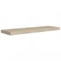 Preview: Schweberegale 2 Stk. Eichen-Optik 90x23,5x3,8 cm MDF