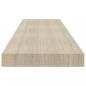 Preview: Schweberegale 2 Stk. Eichen-Optik 90x23,5x3,8 cm MDF