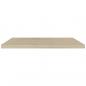 Preview: Schwebende Wandregale 4 Stk. Eichefarben 90x23,5x3,8 cm MDF