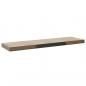 Preview: Schwebende Wandregale 4 Stk. Eichefarben 90x23,5x3,8 cm MDF