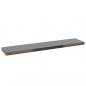 Preview: Schwebende Wandregale 2 Stk. Grau 120x23,5x3,8 cm MDF