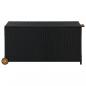 Preview: Garten-Auflagenbox Schwarz 120x65x61 cm Poly Rattan