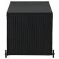 Preview: Garten-Auflagenbox Schwarz 120x65x61 cm Poly Rattan