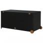 Preview: Garten-Auflagenbox Schwarz 120x65x61 cm Poly Rattan