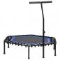 Preview: Fitness Trampolin mit Griff Sicherheitspolster Sechseck 122 cm