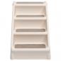 Preview: Hundetreppe Klappbar Creme 62x40x49,5 cm 