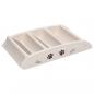 Preview: Hundetreppe Klappbar Creme 62x40x49,5 cm 