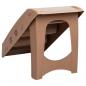 Preview: Hundetreppe Klappbar Braun 62x40x49,5 cm