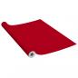 Preview: Möbelfolien Selbstklebend 2 Stk. Rot 500x90 cm PVC