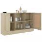 Preview: Sideboard Sonoma-Eiche 120x30,5x70 cm Holzwerkstoff