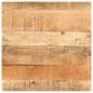 Preview: Bistrotisch Quadratisch 80x80x75 cm Raues Mangoholz