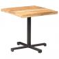 Preview: Bistrotisch Quadratisch 80x80x75 cm Raues Mangoholz