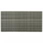 Preview: Bartisch mit Regal Grau 120x60x110 cm Poly Rattan  