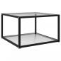 Preview: ARDEBO.de - Couchtisch Transparent 60x60x35 cm Hartglas