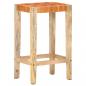 Preview: Barhocker 2 Stk. Braun Echtleder 75 cm 