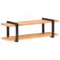 Preview: ARDEBO.de - TV-Schrank 130x40x40 cm Akazie Massivholz