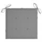 Preview: Gartenstuhl-Kissen 4 Stk. Grau 50x50x3 cm Oxford-Gewebe