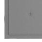 Preview: Gartenstuhl-Kissen 4 Stk. Grau 50x50x3 cm Oxford-Gewebe