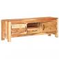 Preview: ARDEBO.de - TV-Schrank 116x30x40 cm Massivholz Akazie