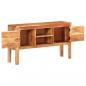 Preview: Sideboard 116x30x66 cm Akazie Massivholz