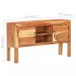 Preview: Sideboard 116x30x66 cm Akazie Massivholz