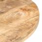 Preview: Esstisch 80 cm Raues Mangoholz