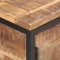 Preview: Sideboard 85x30x80 cm Raues Mangoholz