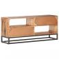 Preview: TV-Schrank 120x30x50 cm Raues Akazienholz