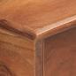 Preview: Sideboard 135x35x75 cm Akazienholz Massiv