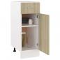 Preview: Schubunterschrank Sonoma-Eiche 30x46x81,5 cm Holzwerkstoff