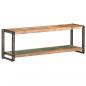 Preview: TV-Schrank 120x30x40 cm Altholz Massiv