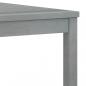 Preview: Couchtisch 100x50x33 cm Grau Massivholz Akazie