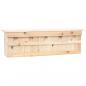 Preview: ARDEBO.de - Spatzenhaus 5-fach 68x15x21 cm Tannenholz   