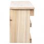 Preview: Spatzenhaus 5-fach 68x15x21 cm Tannenholz