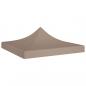 Preview: ARDEBO.de - Partyzelt-Dach 3x3 m Taupe 270 g/m²