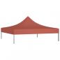 Preview: Partyzelt-Dach 3x3 m Terrakotta-Rot 270 g/m²