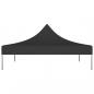 Preview: Partyzelt-Dach 3x3 m Schwarz 270 g/m²