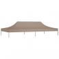 Preview: Partyzelt-Dach 6x3 m Taupe 270 g/m²