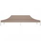 Preview: Partyzelt-Dach 6x3 m Taupe 270 g/m²