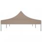 Preview: Partyzelt-Dach 6x3 m Taupe 270 g/m²