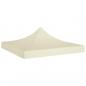 Preview: ARDEBO.de - Partyzelt-Dach 2x2 m Creme 270 g/m² 