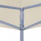 Preview: Partyzelt-Dach 2x2 m Creme 270 g/m² 